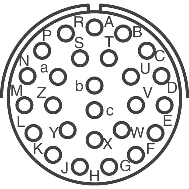 MS3126F-16-26S Amphenol Industrial Operations  Assemblages de connecteurs circulaires